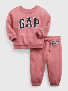 GAP 2-częściowy zestaw w kolorze jasnoróżowym - Bluzy i sweterki niemowlęce - miniaturka - grafika 1