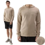 Bluzy męskie - Bluza Męska 4F Sportowa Z Kapturem Dresowa Z Dużym Logiem Na Co Dzień L - miniaturka - grafika 1