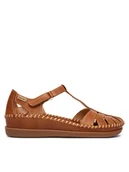 Półbuty damskie - Pikolinos Półbuty Cadaques W8K-0705 Brązowy - miniaturka - grafika 1