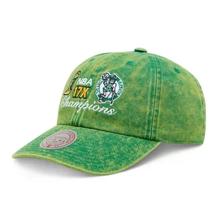 Czapki męskie - Czapka z daszkiem Mitchell & Ness Boston Celtics 6LUXFH21HW004 Green - grafika 1