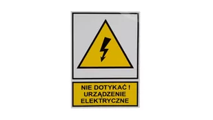 ERGOM Naklejka TZO 74*105S N.D.U.E. ERGO-244-111010 - Tablice BHP - miniaturka - grafika 1