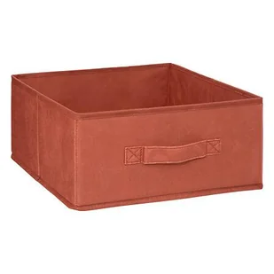Pudełko do regału 31x15cm Velvet czerwone - Pudła i pojemniki do przechowywania - miniaturka - grafika 1