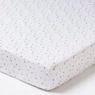 Prześcieradła dla dzieci - Prześcieradło Z Gumką Do Łóżeczka 120x60 Bawełna Jukki - miniaturka - grafika 1