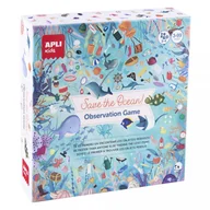 Gry planszowe - Gra obserwacyjna Apli Kids - Save The Ocean - miniaturka - grafika 1