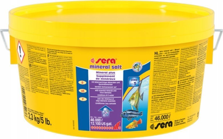 Sera Mineral salt - sól mineralna 2,5 kg