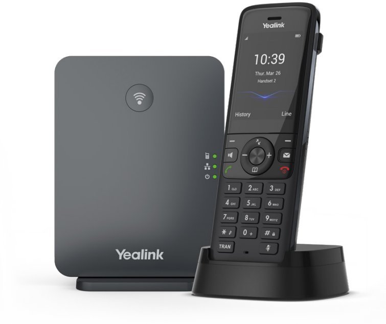 Yealink W78P IP phone Black TFT