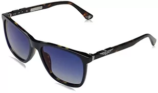 Police Unisex SPL872Z okulary przeciwsłoneczne, niebieskie, 56, niebieski, 56 - Okulary przeciwsłoneczne - miniaturka - grafika 1
