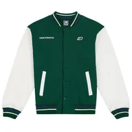 Bluzy dla dziewczynek - Bluza New Balance LAKB0069NWG - zielona - miniaturka - grafika 1