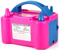 Balony i akcesoria - Elektryczna pompka do balonów 2 dysze mocna szybka - miniaturka - grafika 1