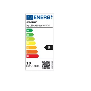 żarówka IQ-LED A60 9,6W-WW E27 2700K 1060lm, źródło LED - Żarówki LED - miniaturka - grafika 2