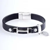 Akcesoria jeździeckie - FAIR PLAY Bransoletka skórzana model 1 - miniaturka - grafika 1