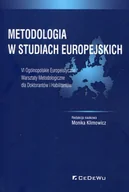 Technika - Klimowicz Monika Metodologia w studiach europejskich - dostępny od ręki, natychmiastowa wysyłka - miniaturka - grafika 1