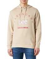 Bluzy męskie - Lee Męska bluza z kapturem Legendary z kapturem, makrama, rozmiar S, Macrame, S - miniaturka - grafika 1