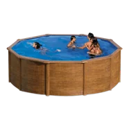 Basen ogrodowy stalowy Pacific aqua 460x120 cm GRE