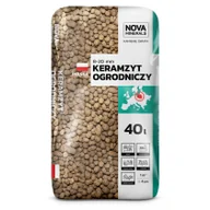 Ziemia ogrodowa - NOVA MINERALS Keramzyt ogrodniczy 8-20 mm 40l brązowy - miniaturka - grafika 1