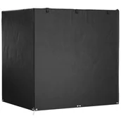 Pokrowce na meble ogrodowe - Pokrowiec na huśtawkę ogrodową, 12 przelotek, 220x177x220 cm Lumarko! - miniaturka - grafika 1