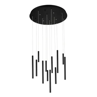 Wielopunktowa lampa wisząca ILIOS AZ5744 Azzardo LED 64W 3000K czarny - Lampy sufitowe - miniaturka - grafika 1