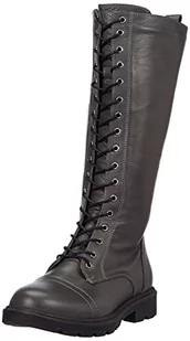 Andrea Conti Modne kozaki, łupkowe, 36 EU - Kozaki damskie - miniaturka - grafika 1