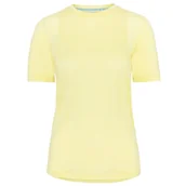 Koszulki sportowe damskie - Damska koszulka Kari Traa Embla Wool Tee Rozmiar: L / Kolor: żółty - miniaturka - grafika 1