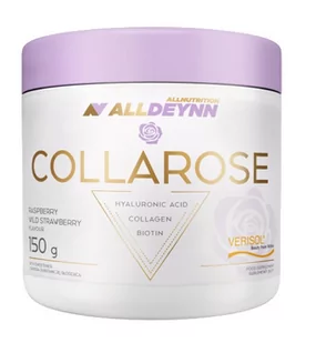 Allnutrition Alldeynn CollaRose Raspberry Wild Strawberry Proszek 150 g - Włosy, skóra, paznokcie - miniaturka - grafika 1