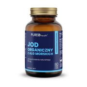 PUREO Health Jod organiczny z alg morskich, 60 kapsułek