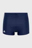 Kąpielówki męskie - adidas Performance kąpielówki Classic 3-Stripes kolor niebieski - miniaturka - grafika 1