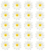 Sztuczne kwiaty - Sztuczne kwiaty 20 sztuk białe - miniaturka - grafika 1