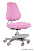 Krzesła obrotowe dla dzieci - Fotel dla dziecka LILY różowy - miniaturka - grafika 1