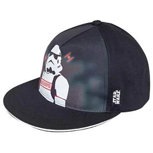 Star Wars Stormtrooper Boys czapka baseballowa | oficjalny produkt | torba szkolna Star Wars, pomysł na prezent dla chłopców czarna - Czapki dla dzieci - miniaturka - grafika 1