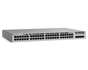 Switch Cisco Catalyst C9200L-48PXG-2Y-A 48 portowy (8 mGig) + 2 QSFP28 PoE - Switche - miniaturka - grafika 1