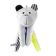 Maskotki i pluszaki - WHISBEAR Szumiący MIŚ SENSORYCZNY Zabawka szumiąca łapka cytryna CRY SENSOR - miniaturka - grafika 1
