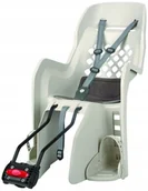 Foteliki rowerowe - Fotelik Rowerowy Tylny Tył Polisport Joy Ff 29" (Kremowy/C.Szary) - miniaturka - grafika 1