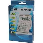 Kalkulatory - Taxo Kalkulator TG7172-12T biały - miniaturka - grafika 1