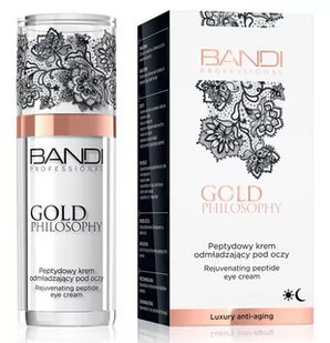 Bandi Gold Philosophy peptydowy krem odmładzający pod oczy, 30 ml - Kosmetyki pod oczy - miniaturka - grafika 1