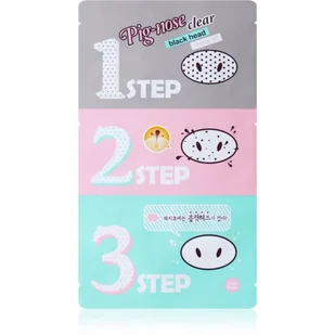 Holika Holika Pig Nose Clear 3-Step Maseczka na wągry Holika Holika - Maseczki do twarzy - miniaturka - grafika 1