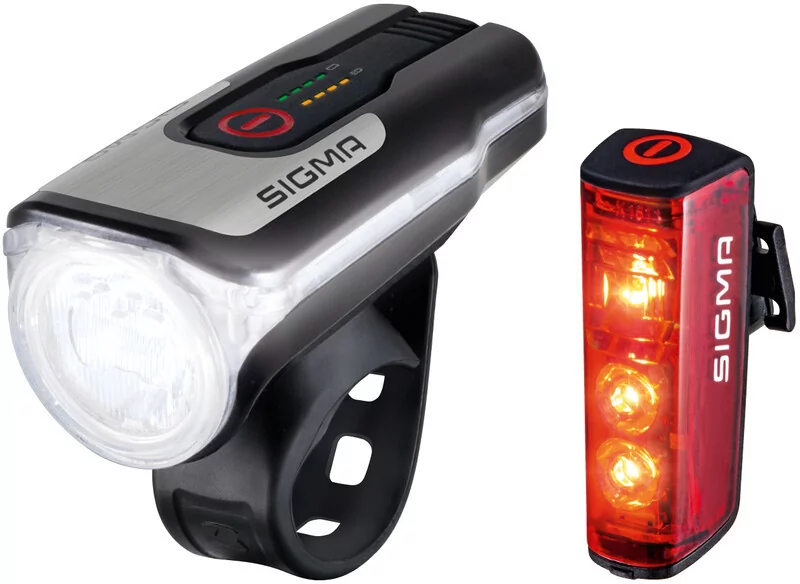Sigma sport SPORT Aura 80/Blaze Zestaw oświetlenia na USB 2020 Oświetlenie  rowerowe - zestawy 4016224178605 - Ceny i opinie na Skapiec.pl