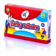 Przybory szkolne - Astra papiernicze Farby szkolne 24 kolory 20ml AS - miniaturka - grafika 1