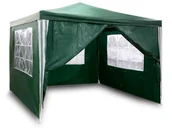 Pawilony ogrodowe - Plonos Pawilon ogrodowy zielony 3x3m 4935 4935 - miniaturka - grafika 1