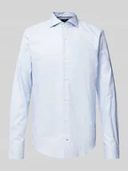 Koszule męskie - Koszula biznesowa o kroju slim fit z kołnierzykiem typu cutaway - miniaturka - grafika 1