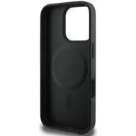 Etui i futerały do telefonów - Guess GUHMP16LP4RPSK iPhone 16 Pro czarny/black MagSafe 4G Printed Stripes - miniaturka - grafika 1