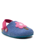 Buty dla dziewczynek - Agatha Ruiz de la Prada Kapcie 221975-A M Niebieski - miniaturka - grafika 1