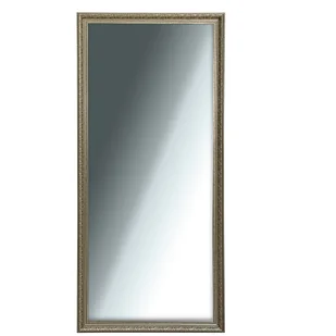 Lustro Classik dekoracyjne w srebrnej ramie 58 x 128 cm - Lustra - miniaturka - grafika 1
