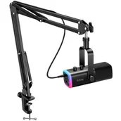 Mikrofony komputerowe - Mikrofon FIFINE AM8T Czarny AM8T - miniaturka - grafika 1