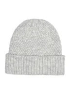 Czapki damskie - ONLY Czapka w kolorze jasnoszarym - miniaturka - grafika 1