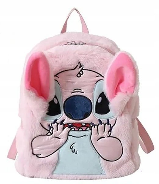 Plecak pluszowy mały dziecięcy LILO & STITCH dla dziecka przedszkolaka