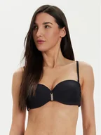 Stroje kąpielowe - Selmark Góra od bikini BJ516 Czarny - miniaturka - grafika 1