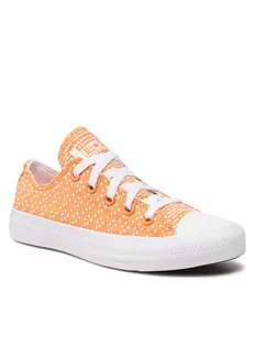 Converse Trampki Ctas Ox 572623C Pomarańczowy - Półbuty damskie - miniaturka - grafika 1