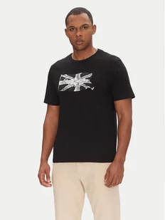Pepe Jeans T-Shirt Flag PM509720 Czarny Regular Fit - Koszulki męskie - miniaturka - grafika 1