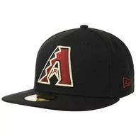 Czapki i chusty sportowe męskie - Czapka 59Fifty Perf Emea Diamondbacks by New Era, czarny, 7 0/0 (55,8 cm) - miniaturka - grafika 1