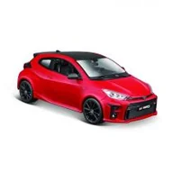 Samochody i pojazdy dla dzieci - Model metalowy Toyota Yaris 2021 czerwony 1/24 Maisto - miniaturka - grafika 1